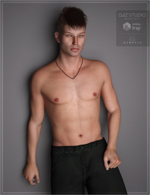 Ronnie for Genesis 3 Male | 3D models for Daz Studio and Poser