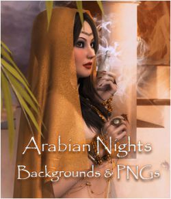 Arabian Nights Interactive Backgrounds