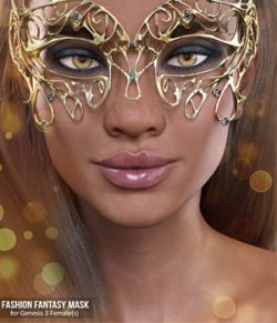 X-Fashion Fantasy Mask for Genesis 3 Females