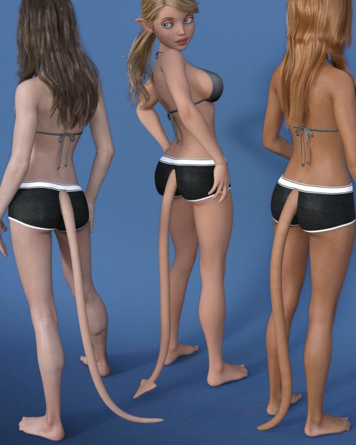 Click here to see preview images for "EasyPose Tail for Genesis 3 Females" EasyPose Tail for Genesis 3 Females