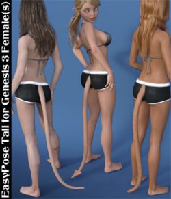 EasyPose Tail for Genesis 3 Females