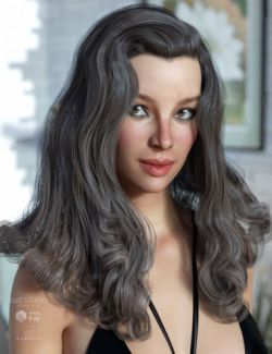 Fane Hair for Genesis 3 Female(s)