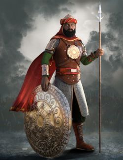 Tus- Persian Warrior Outfit for Genesis 3 Male(s)