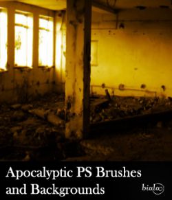 Apocalyptic PS Brushes and Backgrounds