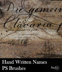 Hand Written Names