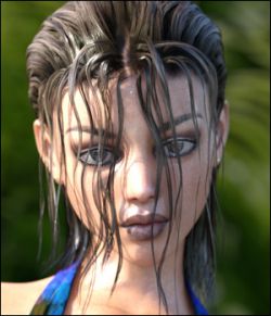 Actual Wet Hair Genesis 3 Female