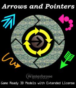 ARROWS and POINTERS: Game Ready 3D Models with Extended License