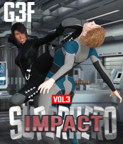 SuperHero Impact for G3F Volume 3