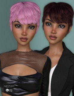 Evi Hair for Genesis 3 Female(s)