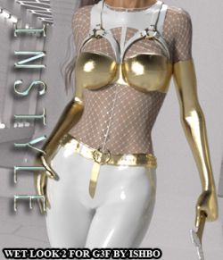 InStyle - Wetlook Outfit 2 for Genesis 3 Females