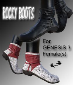 Rocky Boots for G3F