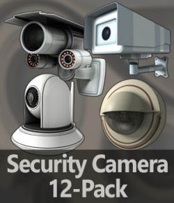 Security Cameras 12-Pack- Extended License