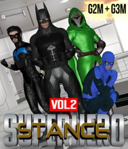 SuperHero Stance for G2M & G3M Volume 2