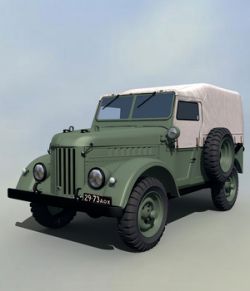 GAZ69 TROOP CARRIER EXTENDED LICENSE