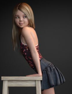 Amber Character and Hair for Genesis 3 Female(s)