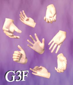 BSL Handshapes for G3F