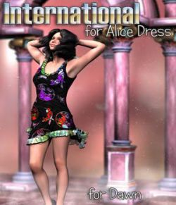 Immortal_Moments_Art- International for Alice Dress by Lully