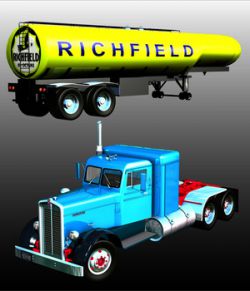 KENWORTH 825 & TANK TRAILER 1948-EXTENDED LICENSE