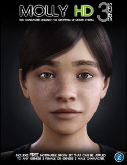 Molly HD for Genesis 3 Female