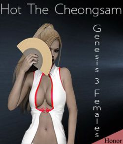 Hot The Cheongsam For Genesis 3 Females