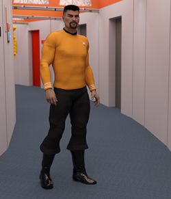 Trailblazer G3M sci-fi Uniform for Genesis 3