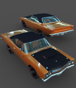 PLYMOUTH ROADRUNNER 1969-EXTENDED LICENSE