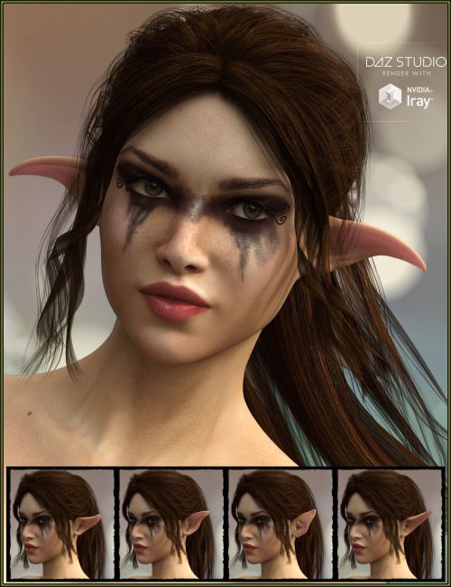 EJ Fantasy Ears for Genesis 8 Female(s) | 3d Models for Daz Studio and ...