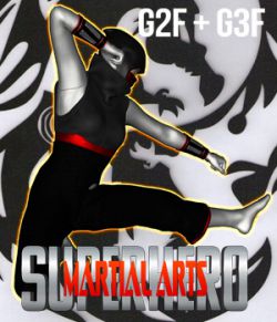 SuperHero Martial Arts for G2F & G3F Volume 1