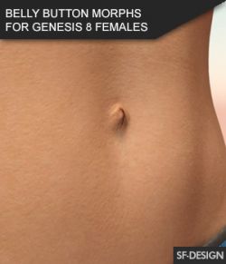 Belly Button Morphs for Genesis 8 Females and Merchant Resource