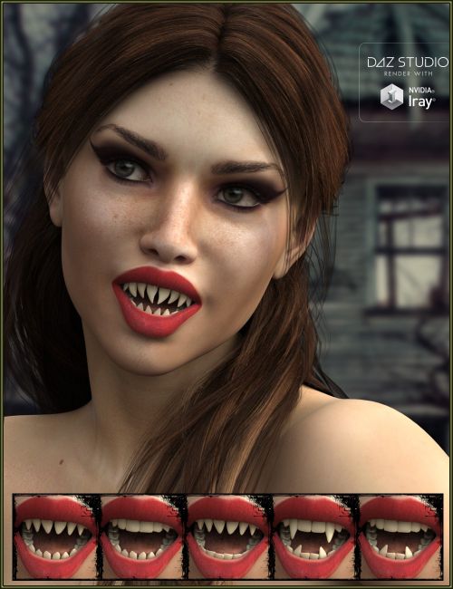 EJ Teeth Collection for Genesis 8 Female(s) | 3D models for Daz Studio ...