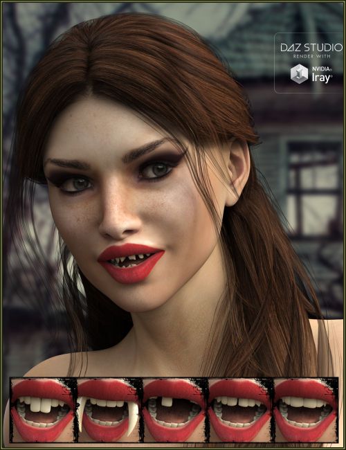 EJ Teeth Collection for Genesis 8 Female(s) | 3d Models for Daz Studio ...