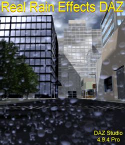 Real Rain Effects DAZ