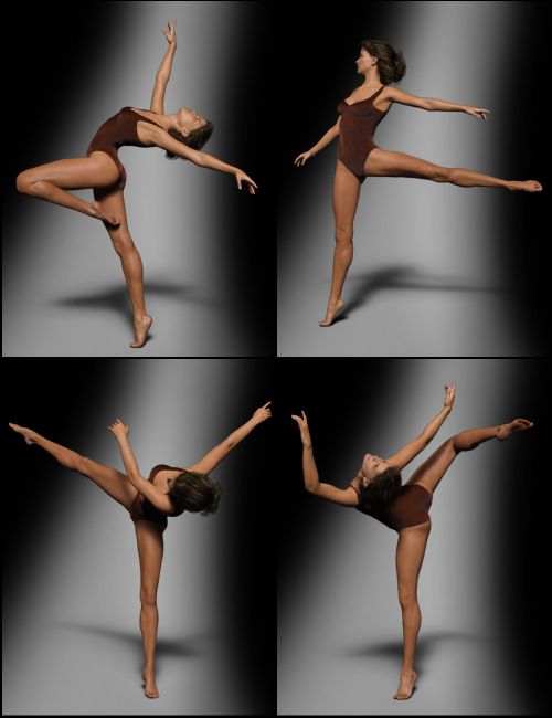 Flexible contemporary dancer poses in front of blue studio background.  She's folding her body in bow, with straight leg put forward, touching her  foot Stock Photo - Alamy