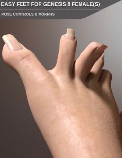 Easy Feet for Genesis 8 Female(s)