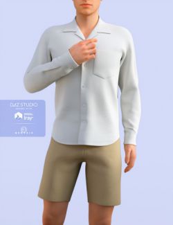 H&C Short Casual A for Genesis 3 Male(s)