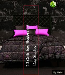 Quilts and Patchwork - 20 Iray Shaders for Daz Studio