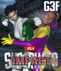 SuperHero Impact for G3F Volume 4