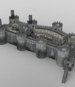 Castle Set 1 (for DAZ Studio)