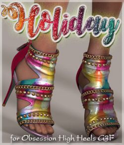 Holiday for Obsession High Heels G3F