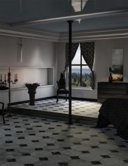 Modern Gothic Bedroom