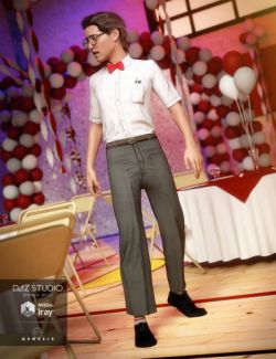 Nerdy Guy Outfit for Genesis 3 Male(s)