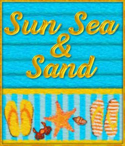 Sun Sea and Sand Watercolor Pack