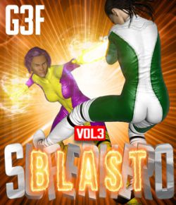 SuperHero Blast for G3F Volume 3