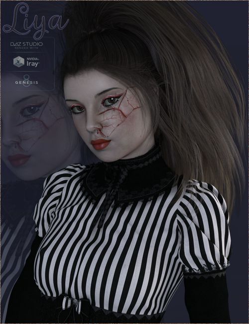 TDT-Liya for G3F and G8F | 3d Models for Daz Studio and Poser