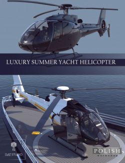 Luxury Summer Yacht Helicopter