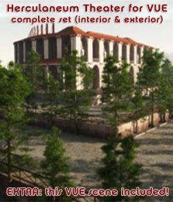 Herculaneum Theater- the complete set for VUE