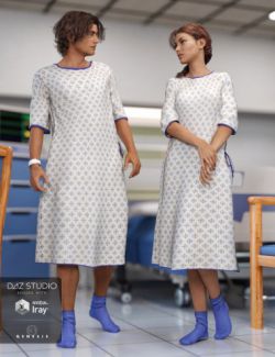 Hospital Wear for Genesis 3 Male(s) and Female(s)