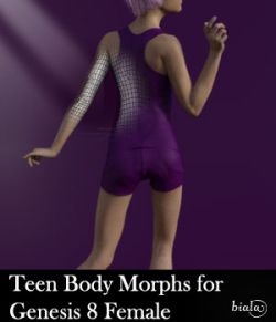 Teen Body Morphs for Genesis 8 Female
