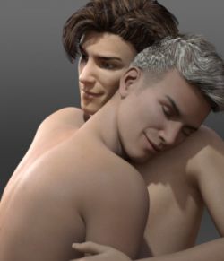 Guy Love Poses for Genesis 3 Males