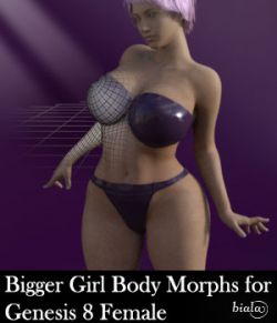 Bigger Girl Body Morphs for Genesis 8 Female